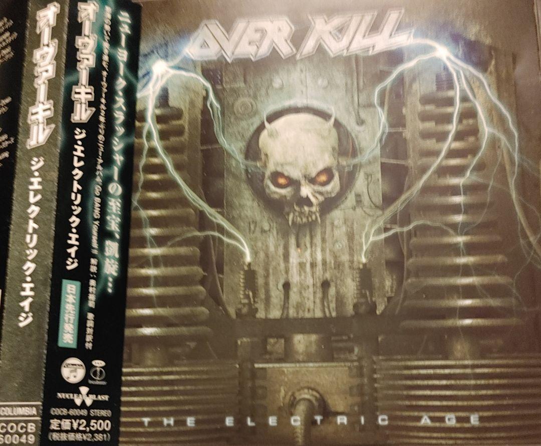 

[USED] Thrash Metal Overkill Overkill Electric age