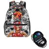 Anime Hajime No Ippo Kamogawa Boxstudio KBG Makunouchi Takamura Studentenrucksack Schultasche Reise-Tagesrucksack Bücherrucksack Umhängetasche