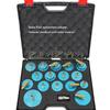 17Pcs/Set Automobile Brake Oil Exchanger Adapter Tool Kits Car Pulsating Fluid Extractor Connector Auto Repair Tools