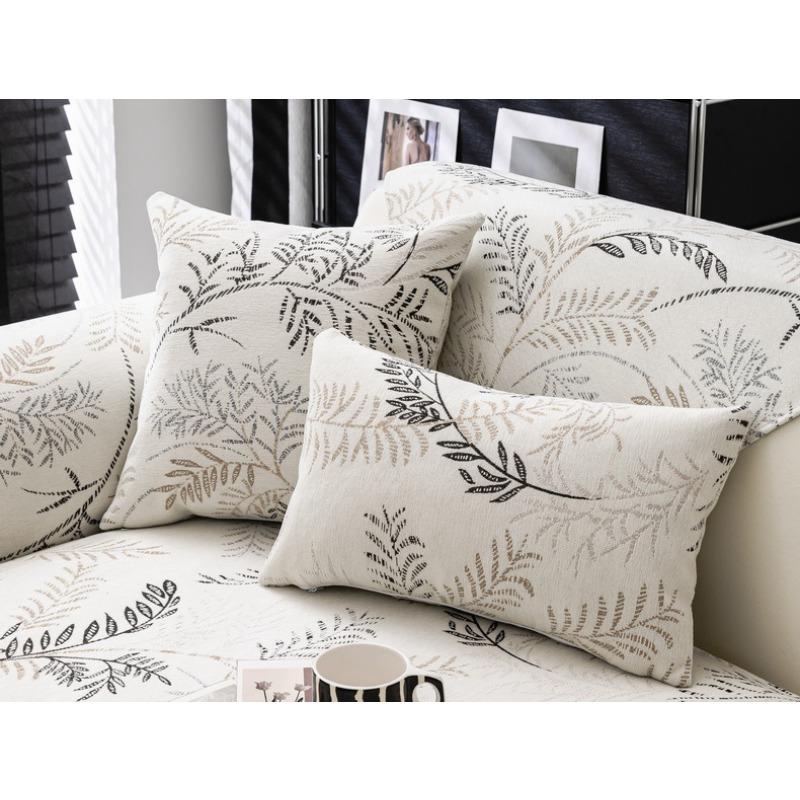 Chenille Sofa Cushion for All Seasons, New Style French Cream Style Sofa Cover, Non-slip Cover Cloth Seat Cushion