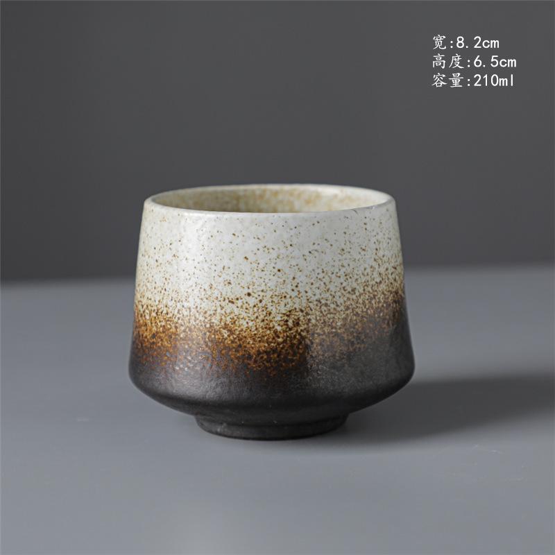 Retro Ceramic Master Cup Tea Cup Kung Fu Teacup Household Afternoon Tea Cup Creative Casual Cup