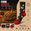 Unisex Cotton Print Long Socks – Trendy Novelty Socks for Men and Women
