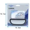 Car Blind Spot Mirrors Sector Auxiliary RearView Mirror Wide Angle Adjustable for Coach Teaching, Newbies Car Parking Reversing