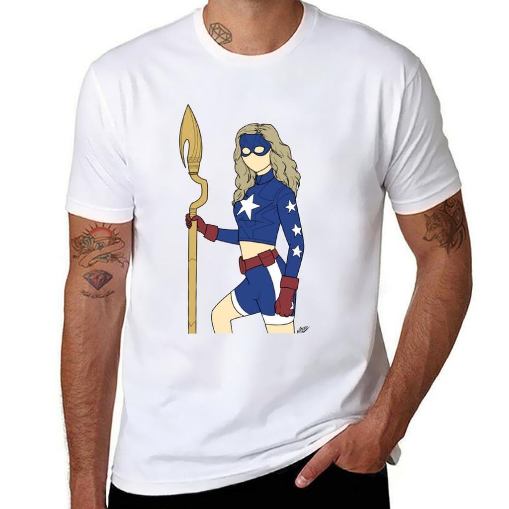 Stargirl Cartoon Tshirt Trendy Casual Short Sleeve Shirt