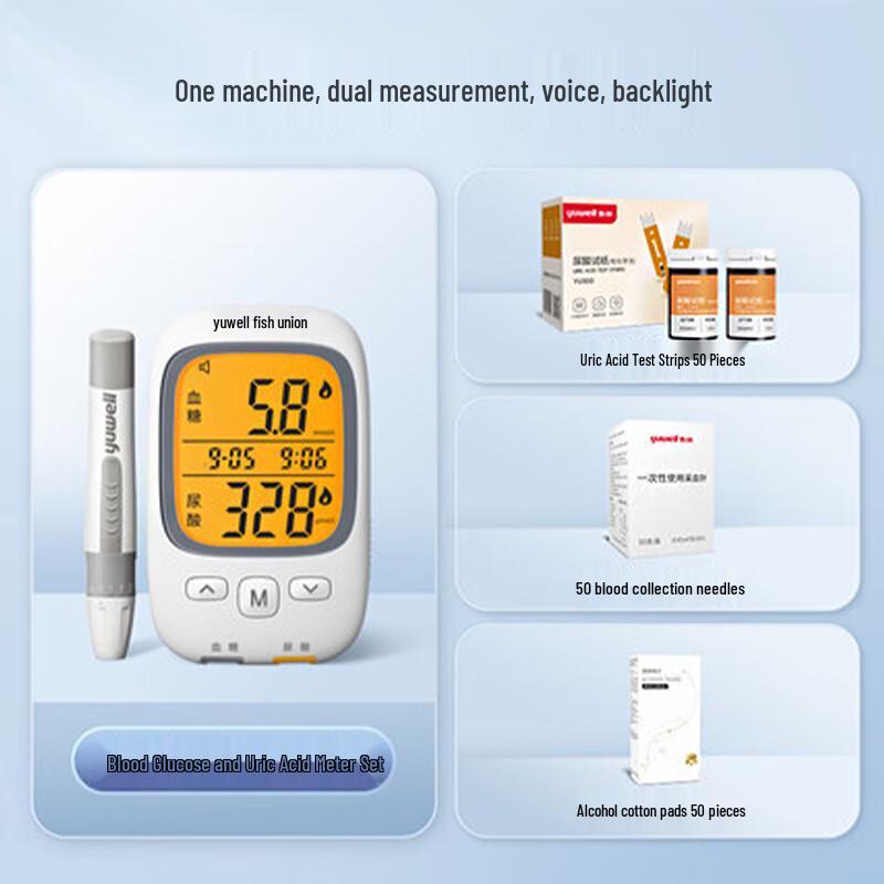Uric Acid & Blood Glucose Monitor