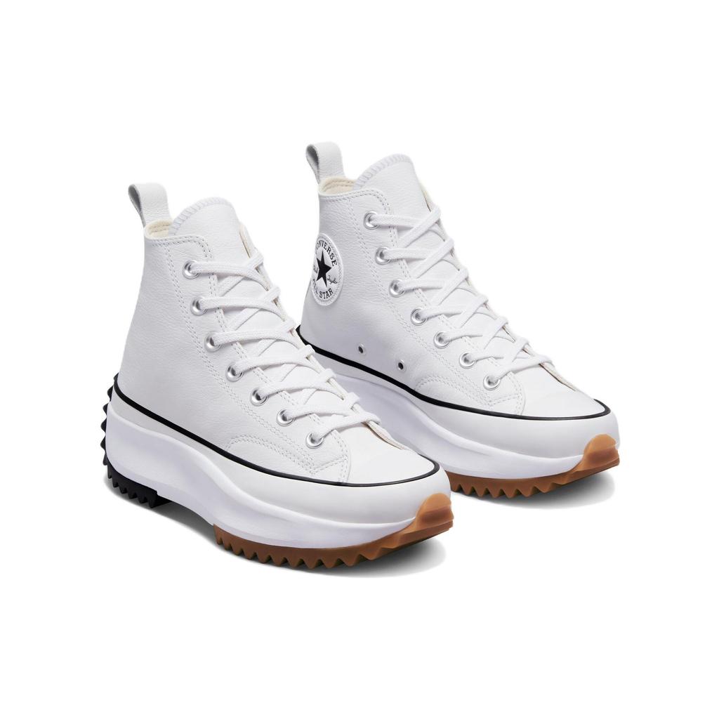Converse Run Star Hike High Blanc Noir Baskets Unisexe A04293C