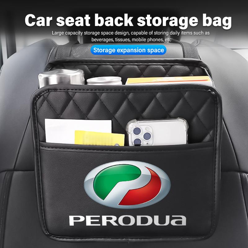 Für Perodua Auto Rücksitz Organizer Sitz Elastische Schnur Aufbewahrungstasche Tasche Auto Organizer Innenraum Myvi Ativa Bezza Alza Axia