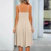 Dresses For Women Casual Summer Spaghetti Strap Tank Sleeveless Beach Dress A Line Dress Loose Sundress