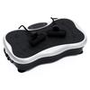 Exercise Fitness Slim Vibration Machine 200KG/441LBS Trainer Plate Platform Body Shaper Remote Control with Resistance 500W