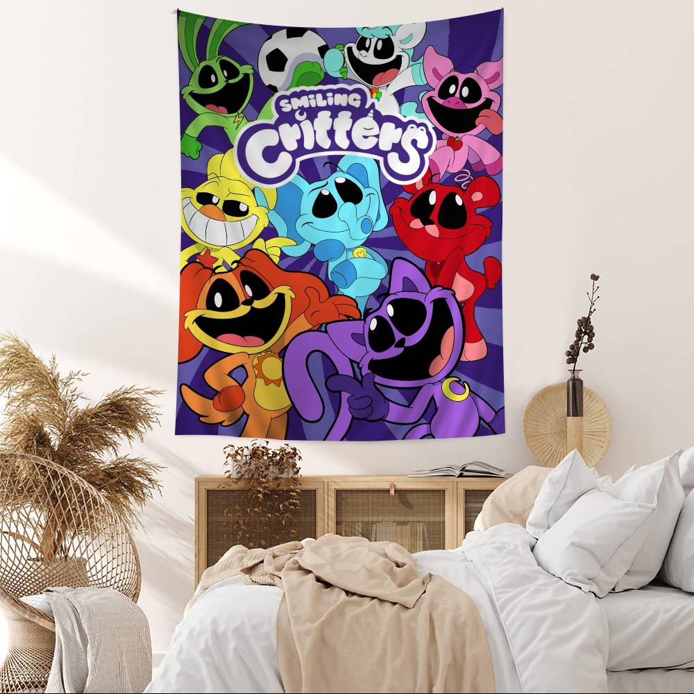 CCritters CCATNAP DDOGDAY Cartoon Tapestry for Living Room Home Dorm Decor INS Home Decor