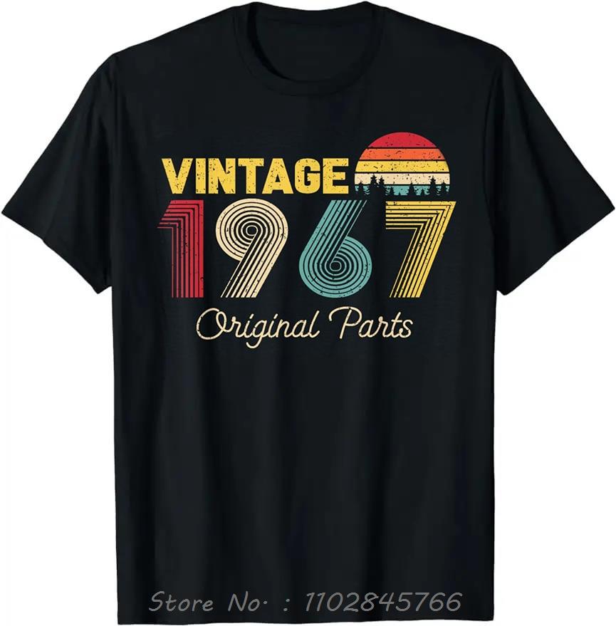

Vintage Mens Clothing Original Parts 1967 Cool Oversized Tshirt Design Cotton Tshirt Funny Camiseta Hombre Fitness T Shirt 3XL