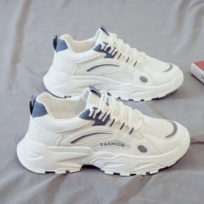 Männer Frauen Turnschuhe Sommer Neue Mesh Atmungsaktive Plattform Laufschuhe Alte Papa Schuh Mode Lässig Wanderschuhe Tenis Masculino