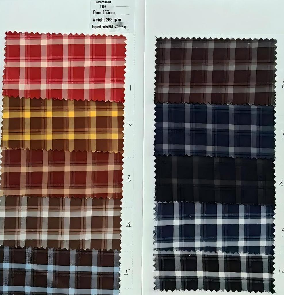 Customizable Spring/Summer Girls' Plaid Jacquard Skirt - Children's Wear