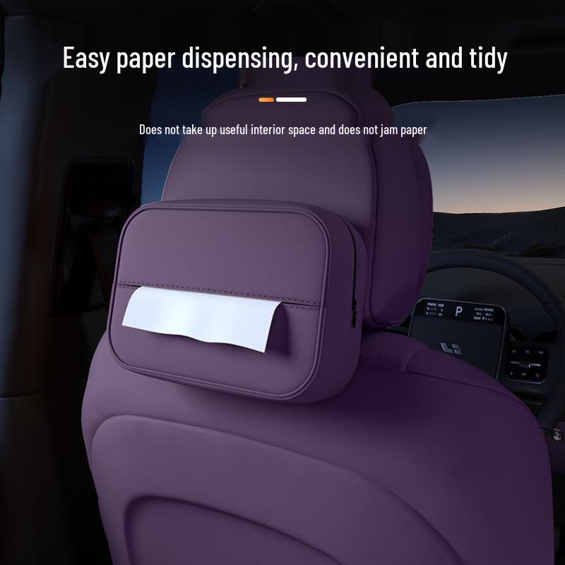 Leapmotor B10 Car Tissue Box: Seat & Armrest Hanging Interior Accessory