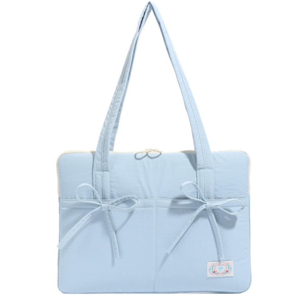 Bowknot Laptop Sleeve Cover Bag Portable Notebook Sleeve Pouch Laptop Accessories