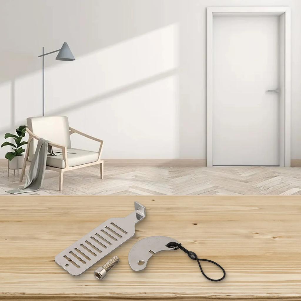 For Home For Travel Portable Door Lock Privacy Door Lock Easy Installation Lightweight Secure For Temporary Accommodations
