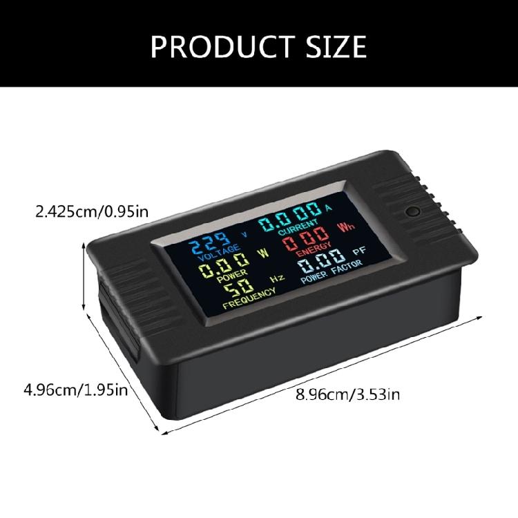 User Friendly Power Monitoring Tool with Digital Interfaces Digital Power Monitors Excellent for Factories Offices Homes