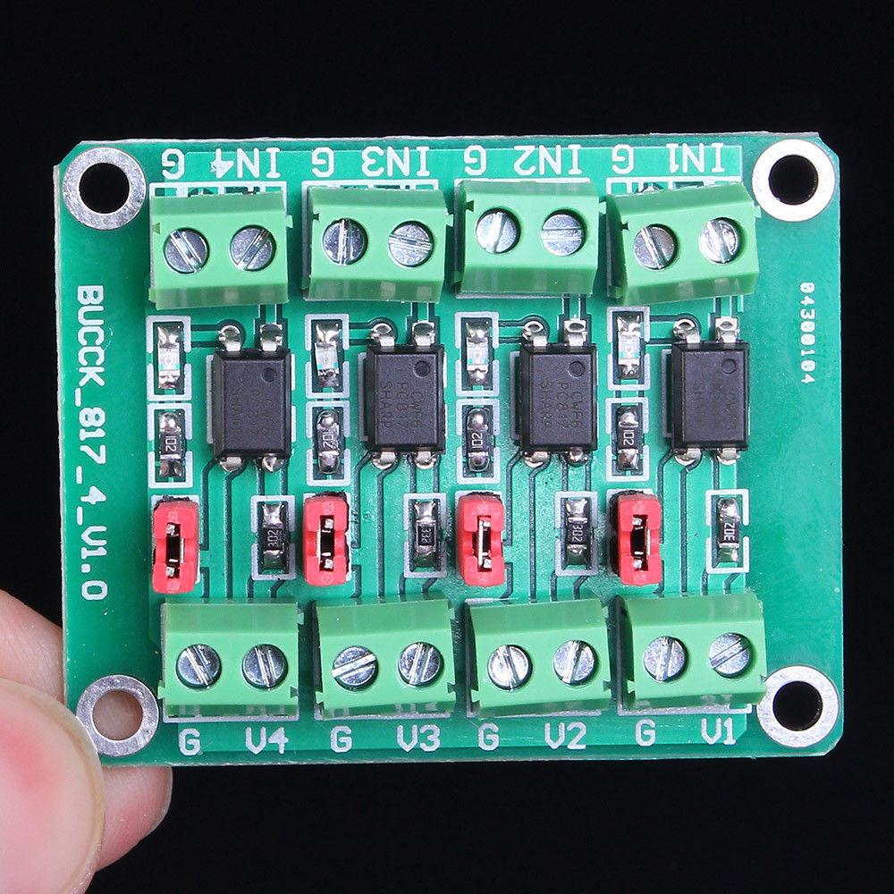 4 Kanal Channel Optokoppler Photocoupler Optoisolator Modul PC817