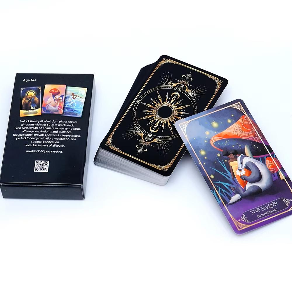 The Wild Soul Oracle Cards Tarot Deck Full English Version Oracles Deck Board Game Party Desktop Toy Family Party Game