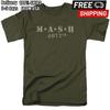 MASH 4077 Distressed Logo Vintage Classic TV Series Graphic T-Shirt