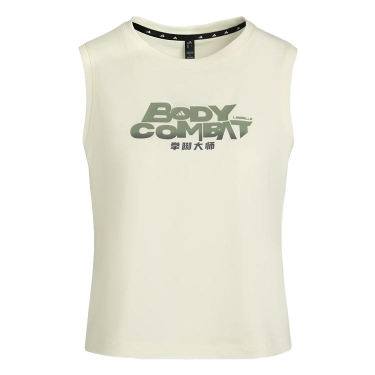 

Adidas Tank Top Series Comfortable Round Neck Letter Sleeveless Sports Vest Women Tops KT6892 XS