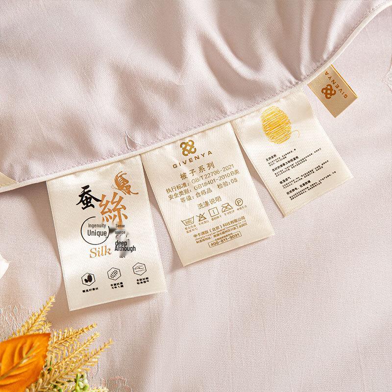 Premium Jacquard Tussah Silk Quilt