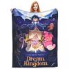 Cookie Run Kingdom Fleece Throw Blankets Action Gacha Game Blanket for Bed Couch Super Warm Bedding Throws