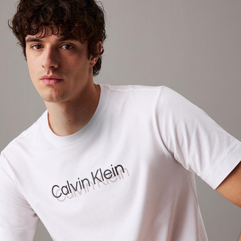 Calvin Klein Logo Print T Shirt GMS5K183