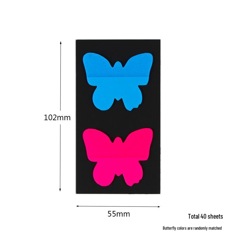 Transparent Sticky Notes & Fluorescent Arrow Index Stickers: Waterproof, Self-Adhesive, Ideal for Students