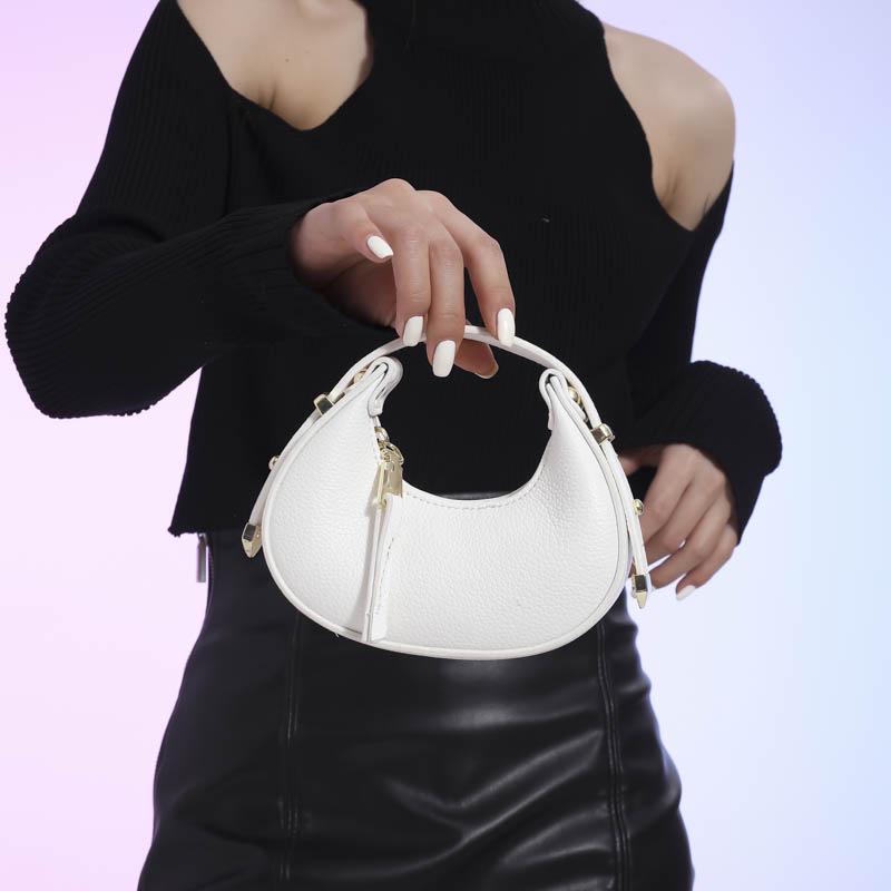 2024 Women's High-End Crescent Dumpling Bag: Versatile, Popular, Small Handbag