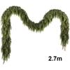 Artificial Cedar Garland for Holiday Decoration Realistic Pine Greenery with Dense Branches Extra Full Garland