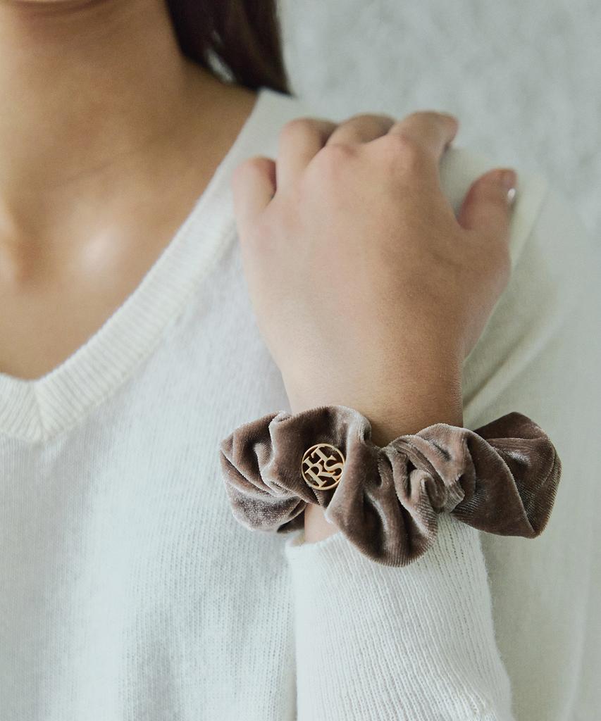 Ihr Mini Scrunchie / Beige