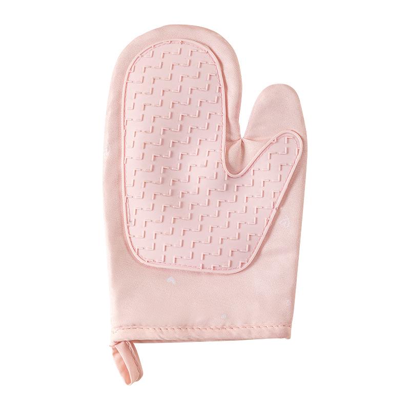 Mănuși de cuptor din silicon rezistent la căldură: Izolant, Anti-Opărire, pentru Bucătărie și Coacere