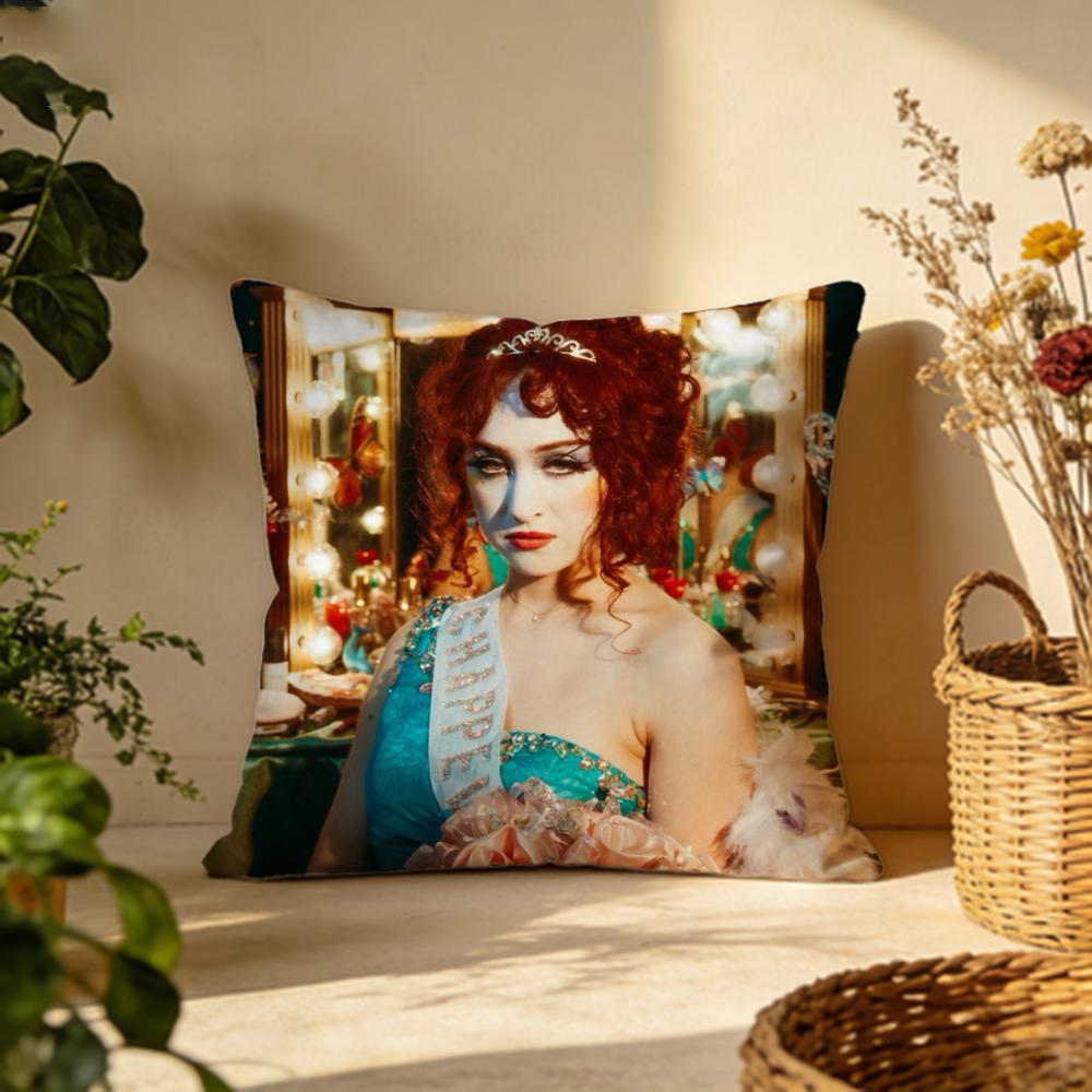 Trendy CChappell Roaned Cushion Cover Versatile DoubleSided Pillow Case Fit for Sofa Bed Car Daily Decor