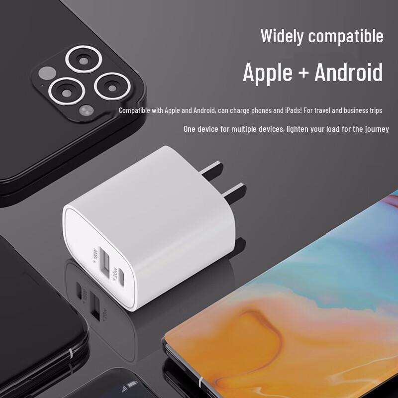 Pisen 20W PD Dual-Port GaN Fast Charger
