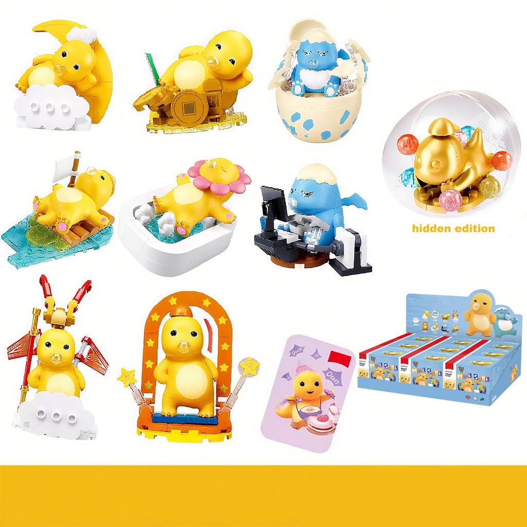 BlindBox Dolls, Figurines, Models, BuildingBlocks, Educational Assembly, Children'S Toy Gifts