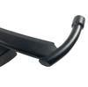 Harley Bullet Left and Right Silver Motorcycle Custom Dress Up Mirrors, Set, Plated, Black, Sportster, XL1200X, XL883L, XL1200N, etc., (Black)