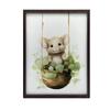 Mouse On a Swing Mouse On a Swing, 40X50 Cm, Frameless, Matte Paper 230 Gsm