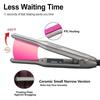 Mini Hair Straightener Curler For Short Hair Titanium Plate Beard Thin Pencil Flat Iron Travel Dual Voltage Hair Styling Tools