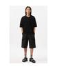 Customellow Black Mesh Half Sleeve Cardigan_Cwwam25312Bkx