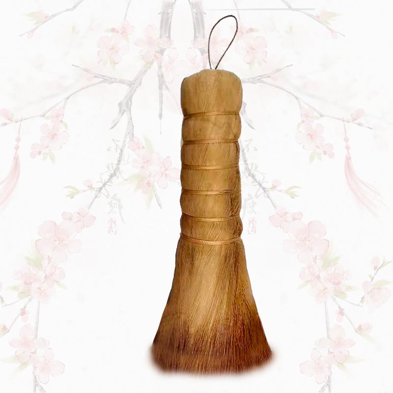 Natural Palm Pot & Dish Brush - Non-Greasy, Semi-Soft, Non-Stick, Ideal for Sink & Stove.