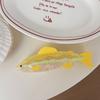 Creative Hairpin Ocean Fish Hair Claw Acetate Acetic Acid Marine Animals Hair Clip Salmon Shark Clip Fish Grab Clip Vacation