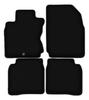 BASIC Black Velour Floor Mats For: Nissan Note I E11 Minivan (2006-2012)