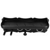 Hair Blower Stand Organizer WallMounted Hair Dryer Holder Bathroom Storage Rack Black