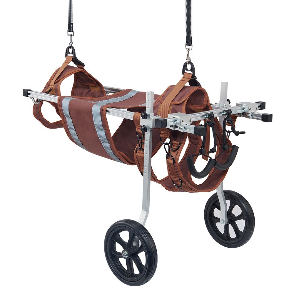 

Трансграничный самокат для передвижения средних и крупных собак с нарушениями функций задних конечностей