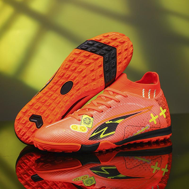 Low-top thorn 15 football shoes World Cup tf broken nails artificial turf AG nails leather foot training shoes for male and female students