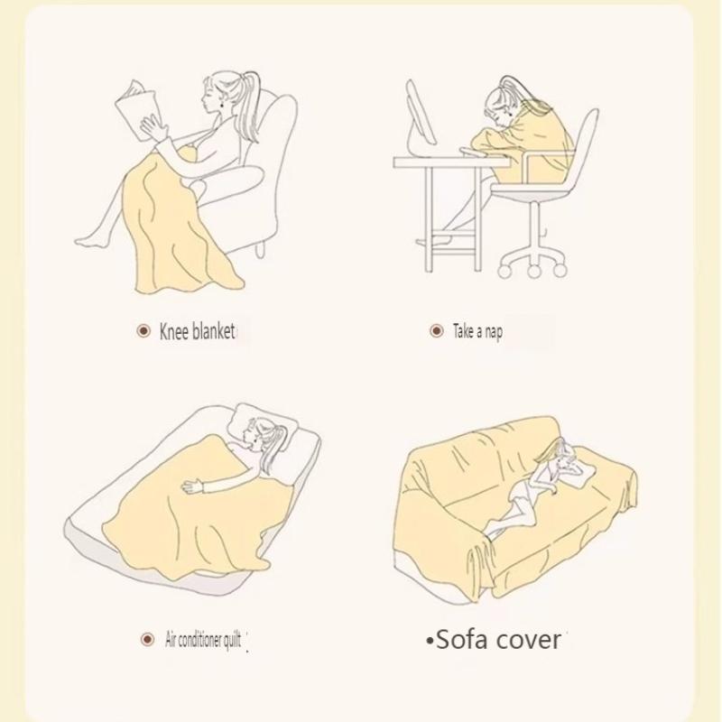 Chenille Sofa Cover Anti-scratch Anti-slip Cushion All-inclusive All-season Universal Sofa Blanket