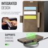 Luxury Retro Matte Magnetic PU Leather Case For iPhone 17 Air/17Pro Max/17E Shockproof Card Holder Pocket Cover For iPhone17Pro
