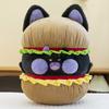 Plush Cartoon Hamburger Doll Childrens Cat Cartoon Toys Animal Gifts Holiday