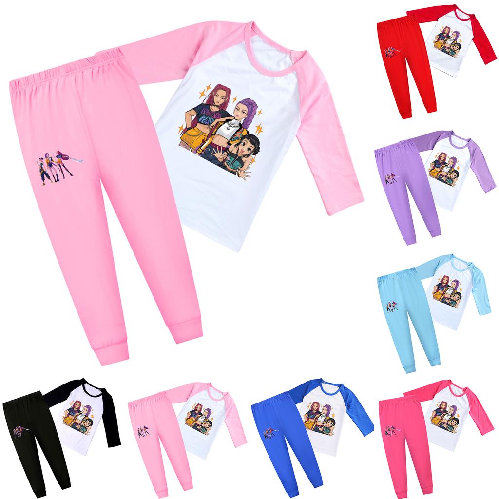 Children's Summer Sports T-shirt And Pants Two-piece Sportswear Set Half-sleeve Printed Suit